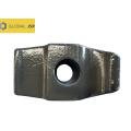 Excavator pressing block accessories