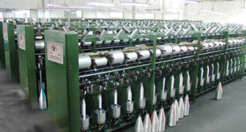 Large Package Two-for-one Twister Machine