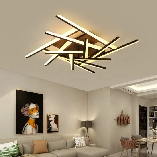 Modern Acrylic Creative Ceiling Lamp: A Stylish LED Light Fixture for Your Living Room