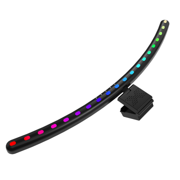 Barre lumineuse de moniteur incurvé de 27 pouces avec USB RVB couleur rythme Contrôle du son rythmique