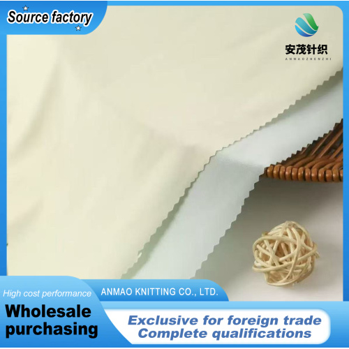 Material de malha canelada macia para roupas de moda