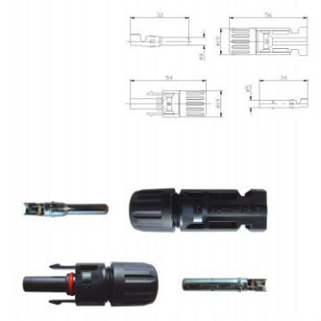 Mc4 Solar Cable PV connector IP67/IP2X 2.5mm 22A