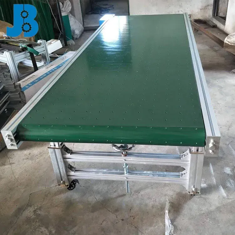 Adjustable Inclined Rubber Belt Conveyor