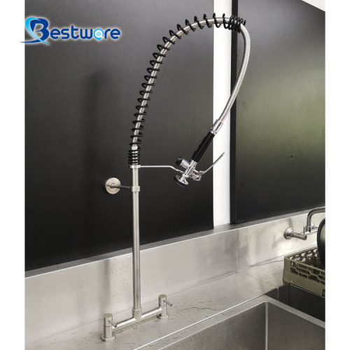 Lone Neck Single Handle Pull Out Kitchen Faucet
