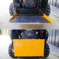 wheel skid steer loader front end loader