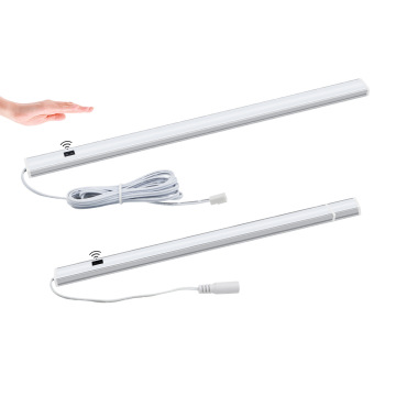 핸드 스캔 센서 캐비닛 램프 12V 옷장 및 야간 읽기 용 LED 스트립
