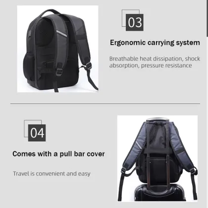 Business travel backpack Waterproof outdoor travel handbag