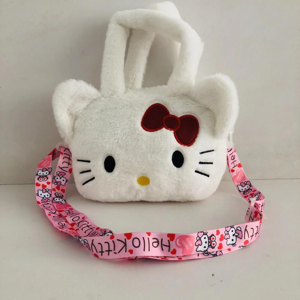 Hellokitty猫のぬいぐるみ毎日のバッグショルダーバッグ