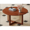 Modern MDF Coffee Table with Rounded Design