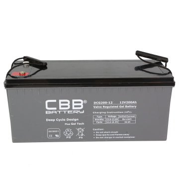 12v 200ah VRLA GEL Batteries for Solar Systems