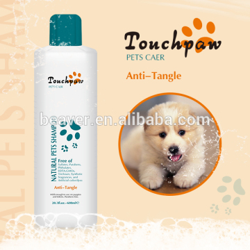 Natural shampoo for all long coat dogs pet shampoo