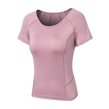 Women's Quick-Dry Running T-Shirt: Breathable, Slim-Fit, Perfect for Yoga, Fitness, and Gym Workouts