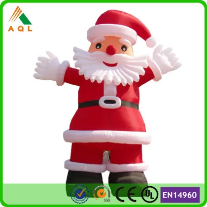 Newest large santa decorations/ santa claus life size/ santa claus inflatable