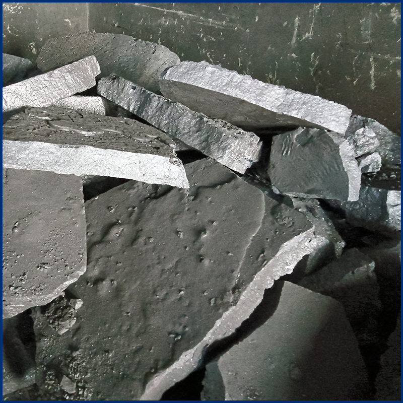 75 Silicon Iron Steelmaking Casting Deoxidizer 10-100 มม.