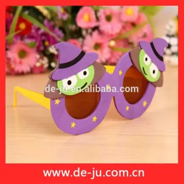 Purple EVA Witch Round Kid Funny Glasses