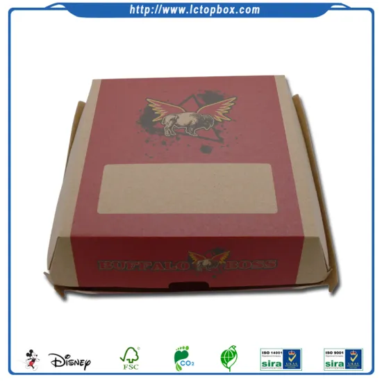 Reasonable Price Disposable Kraft Paper Burger Box