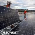 Pannello solare mono ad alta efficienza a metà taglio