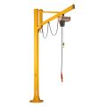 5 t pillar mounted electric hoist jib crane