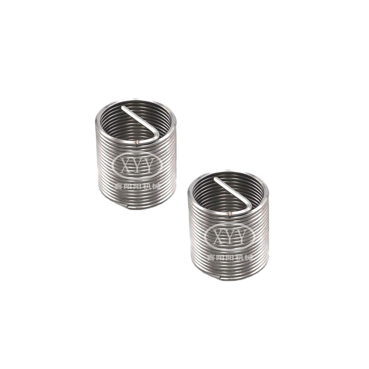 Large Size Steel Stainless Steel Aluminium M30-M60 Wire Thread Repairing Inserts for Healthcare M8 M10 M2.5 M20 Threads Sizes