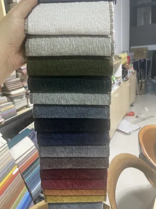 Edra Sectional Sofa Chenille Fabric Sofa