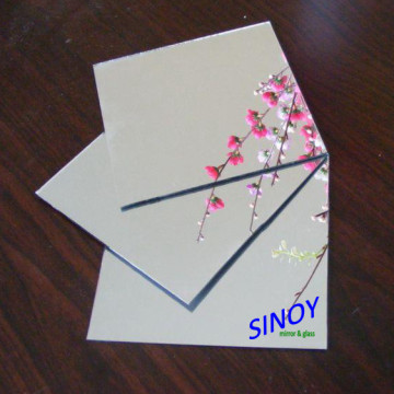2mm-6mm Thickness Environment Friendly Clear Silver Mirror Glass Double Coated from China SINOY