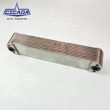 Cheapest Sinotruk Howo Oil Cooler Replacement Parts: VG1246070012, VG1500019336, 3975818, VG1500010334