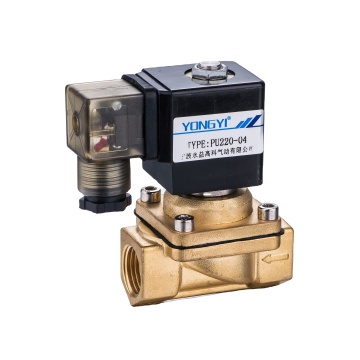 PU220 Series Brass High Pressure Solenoid Valve