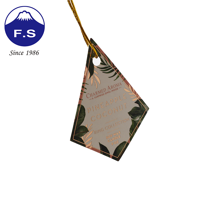 Oem Luxury Design Hang Tags Printing For Cloths