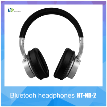 HT-NB-2 Bluetooth Headeset over ear best noise cancelling FM Radio Bluetooth Headset for wholesale