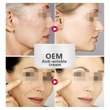 Rebranded Anti-Aging Face Cream with Hyaluronic Acid and Collagen: Instant Wrinkle Reduction