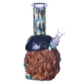 Mofuta oa letsoho la motho oa hulela ea motho lang, Halloween pumpkin, Red Pentagram, Borosilicate Glank, khalase Hookah