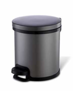 5L Lavatory Stainless Steel Pedal Indoor Waste/Garbage Dustbin