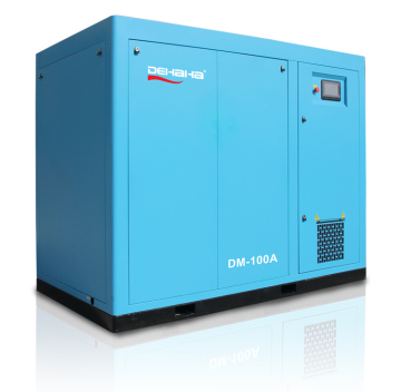 Dehaha 75kw 100hp 10 Bar Energy-Saving Rotary Screw Air Compressor
