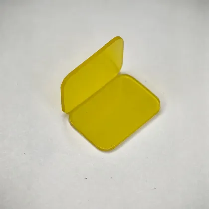Longpass Yellow Golden Filter Optical Glass JB470