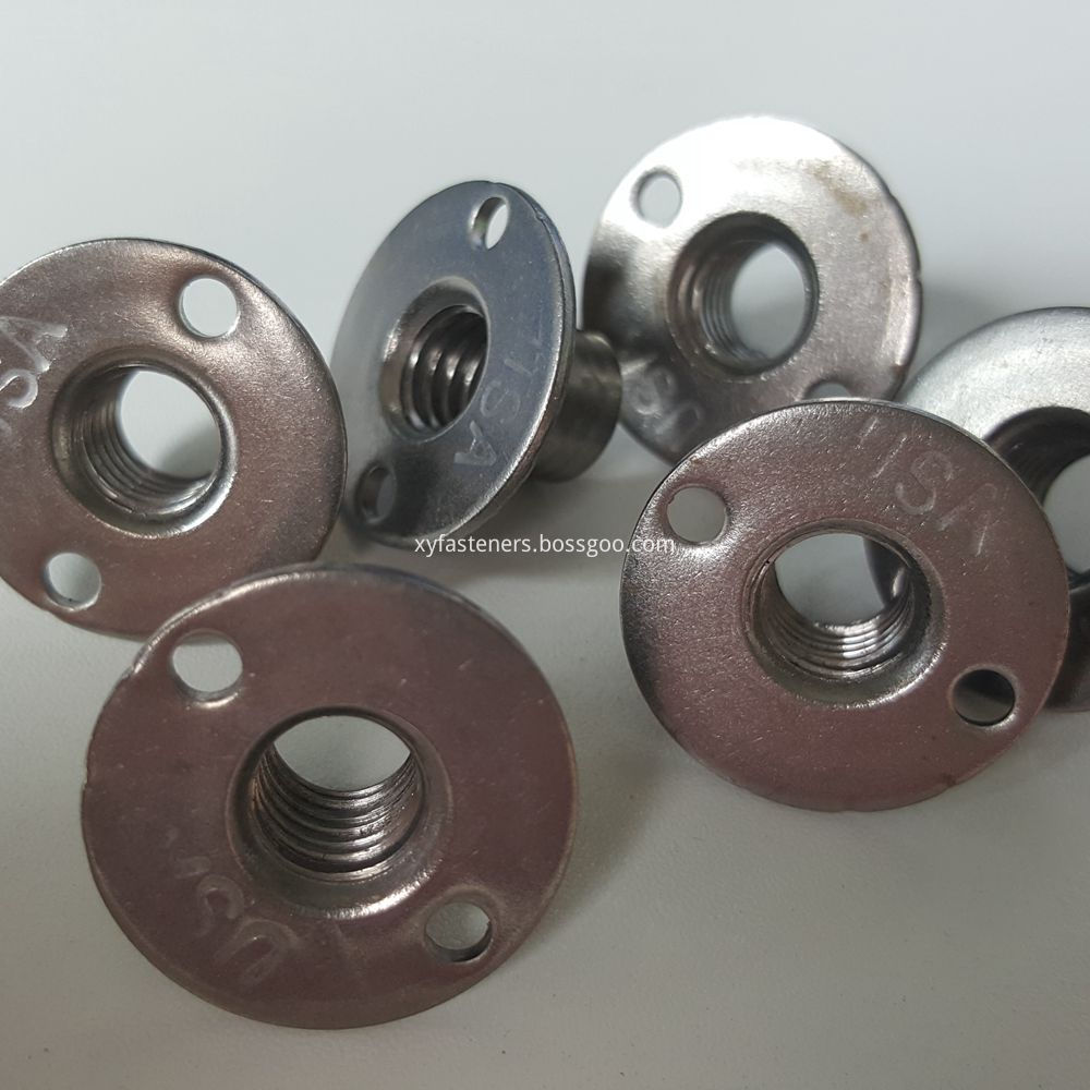 Round Base T Nuts for climbing wall