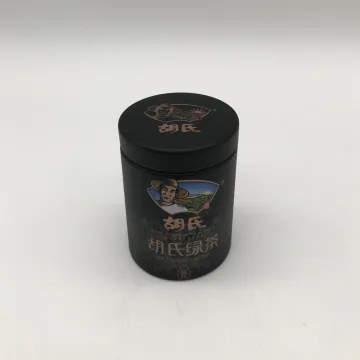 Round Shape Tea Tin Box