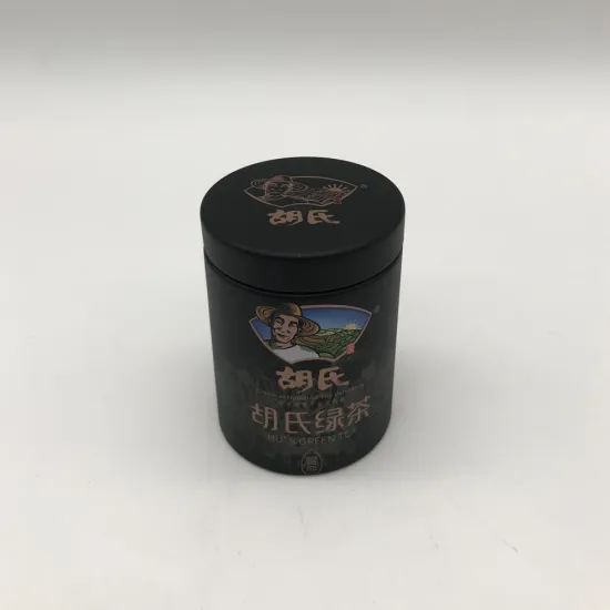 Round Shape Tea Tin Box