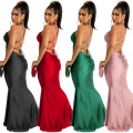 Summer Women Sexy Maxi Casual Dress