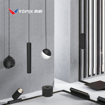 Ultra Thin Rail Smart Tracklight System with Zigbee Magnetic LED Spotlights