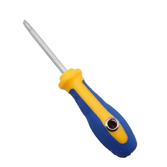 Comfortable Rubber Anti-slip Handle Double Head Screwdriver