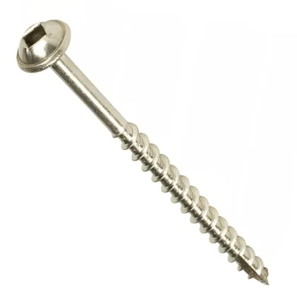 Fine Thread Self-Tapping Stainless Steel Truss Pocket Hole Screws