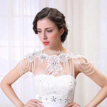2016 New Cheap Fashion Flower Body Jewelry With Glass Bead For Wedding 261C