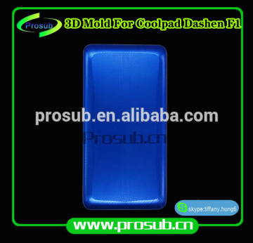 3D sublimation mobile phone case cover plastic injection mould for SFM- Coolpad Dashen F1