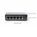 Mini 5-port Desktop Gigabit Switch / Fast Ethernet Network Switch Hub USB 3.1 USB Type-c Reader 15cm EU EDUP CE
