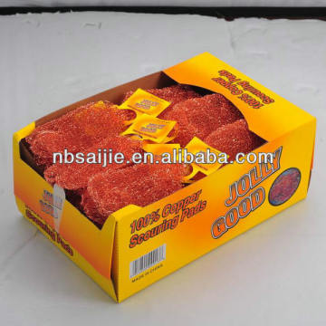 100% copper scouring pads