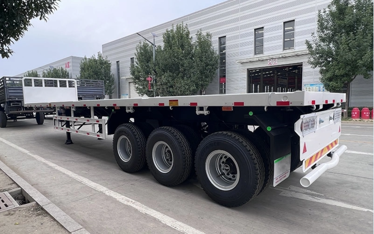 60ft container flatbed trailer