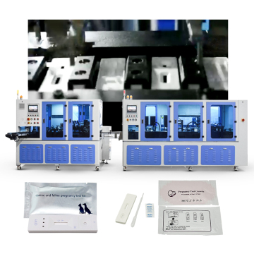 APM-TW02 Doppelschiene kostenloser Home-Test Rapid Test Kit Automatische Montagemaschine