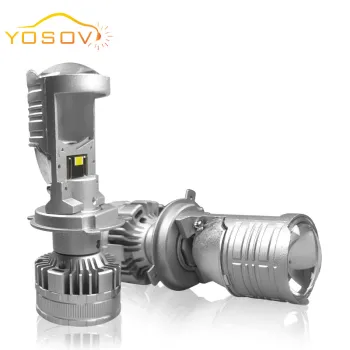 Yosovlamp T8 Dual Laser High and Low Beam Integrated H4 LED Headlights