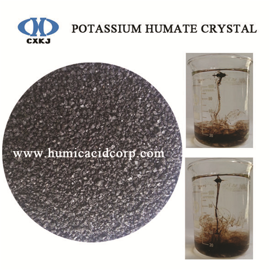 Potassium Humate Shiny Crystal