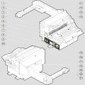 Paper Bill Dispenser ATM with Coin Out Unit